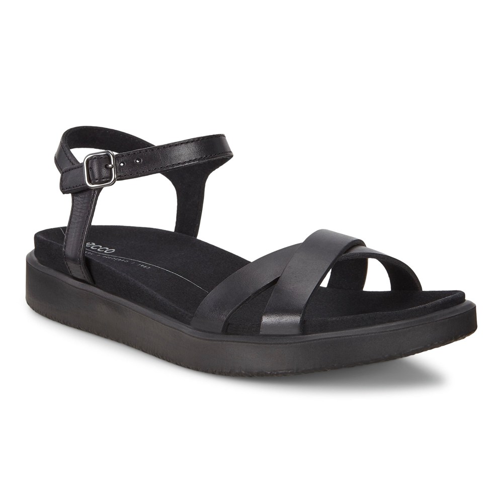 Sandalias Mujer - ECCO Yuma Crossover Staps - Negros - EPH275614